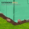 EAGLE PEAK Replacement Cover for 12x8 Portable Pop up Greenhouse, Roll-Up Zipper Doors & 4 Roll-Up Side Windows (Frame Not Included), Green - 4 of 4