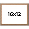 PosterPalooza | Deco Brown Picture Frame - UV Acrylic, Backing Board, Hanging Hardware Included - 2 of 4