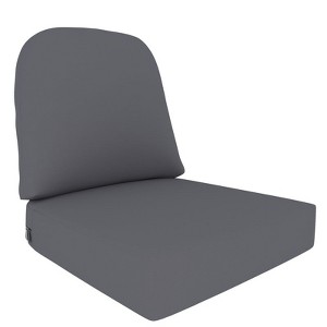 Covers&All Outdoor 5 in Seat / Back Cushion with Highly Durable Cover Rite Fabric, 22 in W x 24 in L x 5 in Thick - 1 of 4