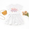 The Juniper Shop Sister Bunny Toddler Graphic Dress - 2 of 3