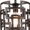 CWI Lighting Litani 1 Light Down Chandelier With Brown Finish - 2 of 4