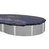 Swimline 15x30 Ft. Heavy Duty Oval Above Ground Winter Swimming Pool Cover, Blue - 4 of 4