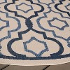 Courtyard Brookstone CY7938 UV & Stain Resistant Non-Shedding Power Loomed Indoor/Outdoor Rugs - Safavieh - 3 of 4