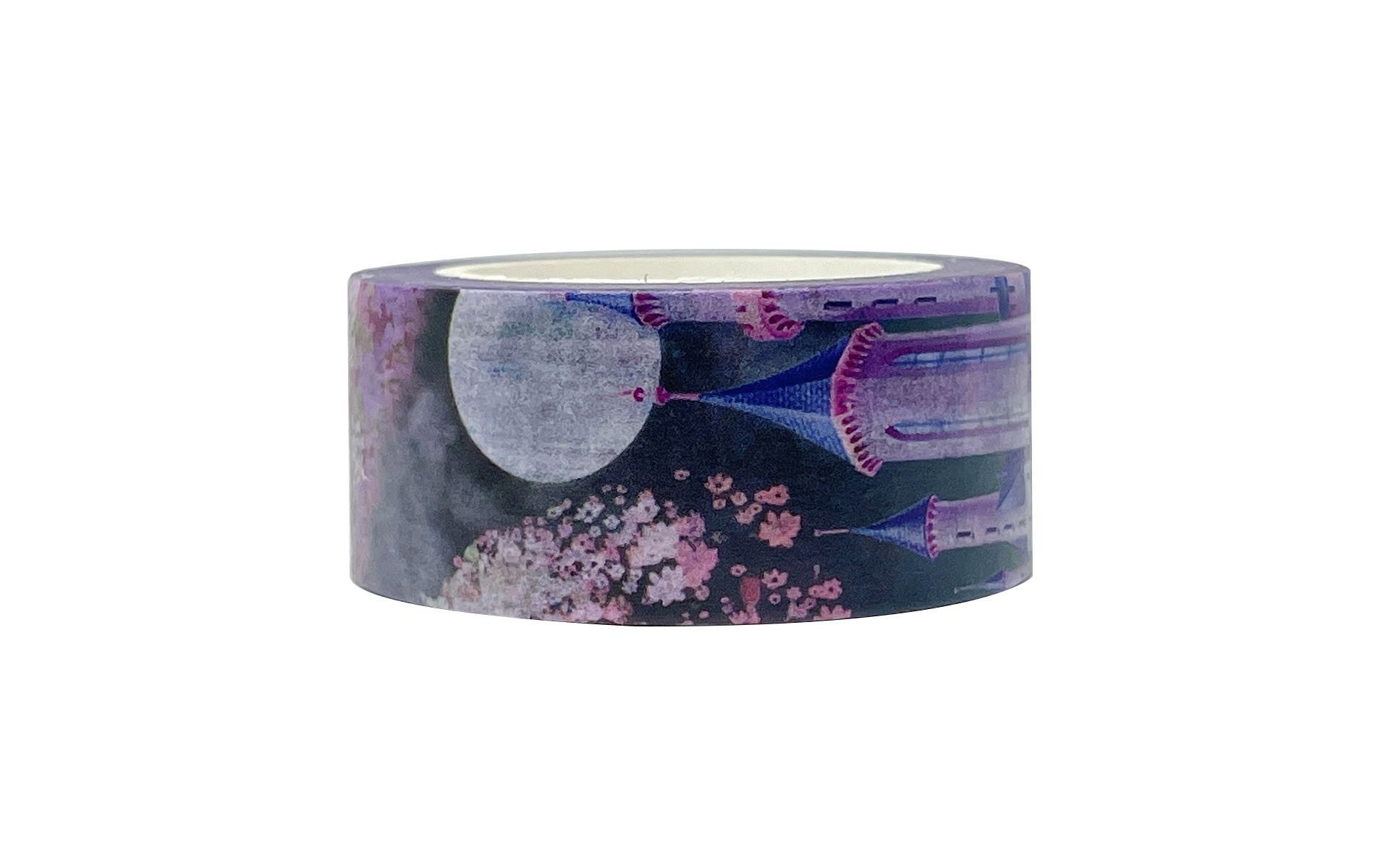 Wrapables Beautiful Scenery Washi Masking Tape, Purple Fantasy, 20mm x 10M