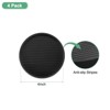 Unique Bargains Round Rubber Anti Slide Furniture Coasters Cups Floor Protector 4 Pcs - 2 of 4