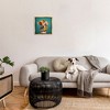 Stupell Industries Floral Chihuahua Portrait, 18" x 18" - 2 of 4