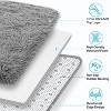 5' x 8' Soft Fluffy High Pile Area Rug for Living Room Bedroom Decorative Area Rug, - 4 of 4