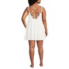 Lands' End Women's Cotton Gauze Metallic Tiered Mini Cover-up Dress - 2 of 4