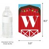 Big Dot of Happiness Farm Animals - Baby Shower Bunting Banner - Barnyard Party Decorations - Welcome Baby - 3 of 4