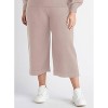 Women's Culotte Sweater Pant - Dex - 2 of 4