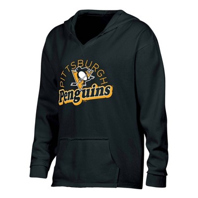 NHL Pittsburgh Penguins Women's Dark Fleece Hooded Sweatshirt