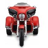 2021 Harley Davidson CVO Tri Glide Motorcycle Orange "H-D Custom" 1/12 Diecast Model by Maisto - 3 of 4