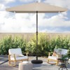 Hyleory 8' x 10' Rectangular Patio Umbrellas for Outdoor, Large Outdoor Patio Umbrellas with 6 Sturdy Ribs for Market, Garden, Pool - 4 of 4