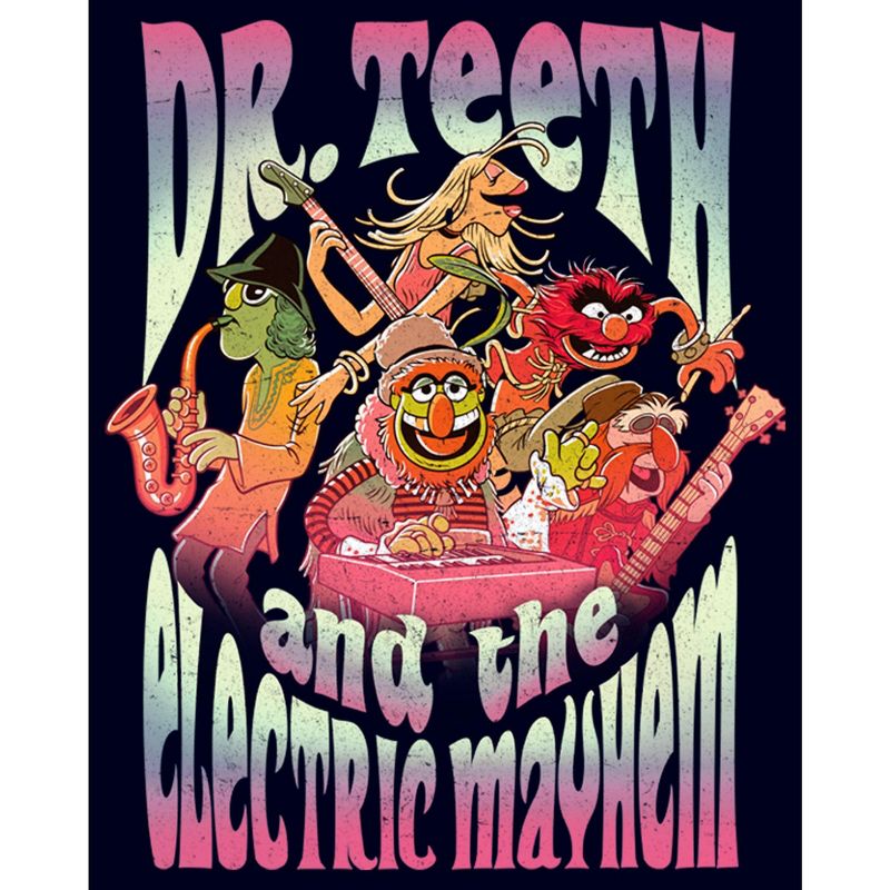 Men's The Muppets Dr. Teeth and The Electric Mayhem T-Shirt, 2 of 6