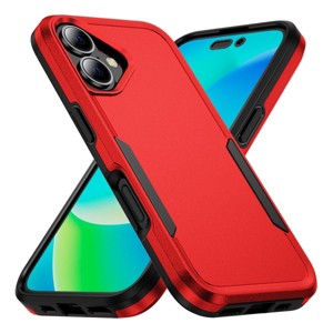 Entronix Case Compatible with iPhone 16 Plus - Soft-Touch Dual-Layer Sleek Cover - 1 of 4