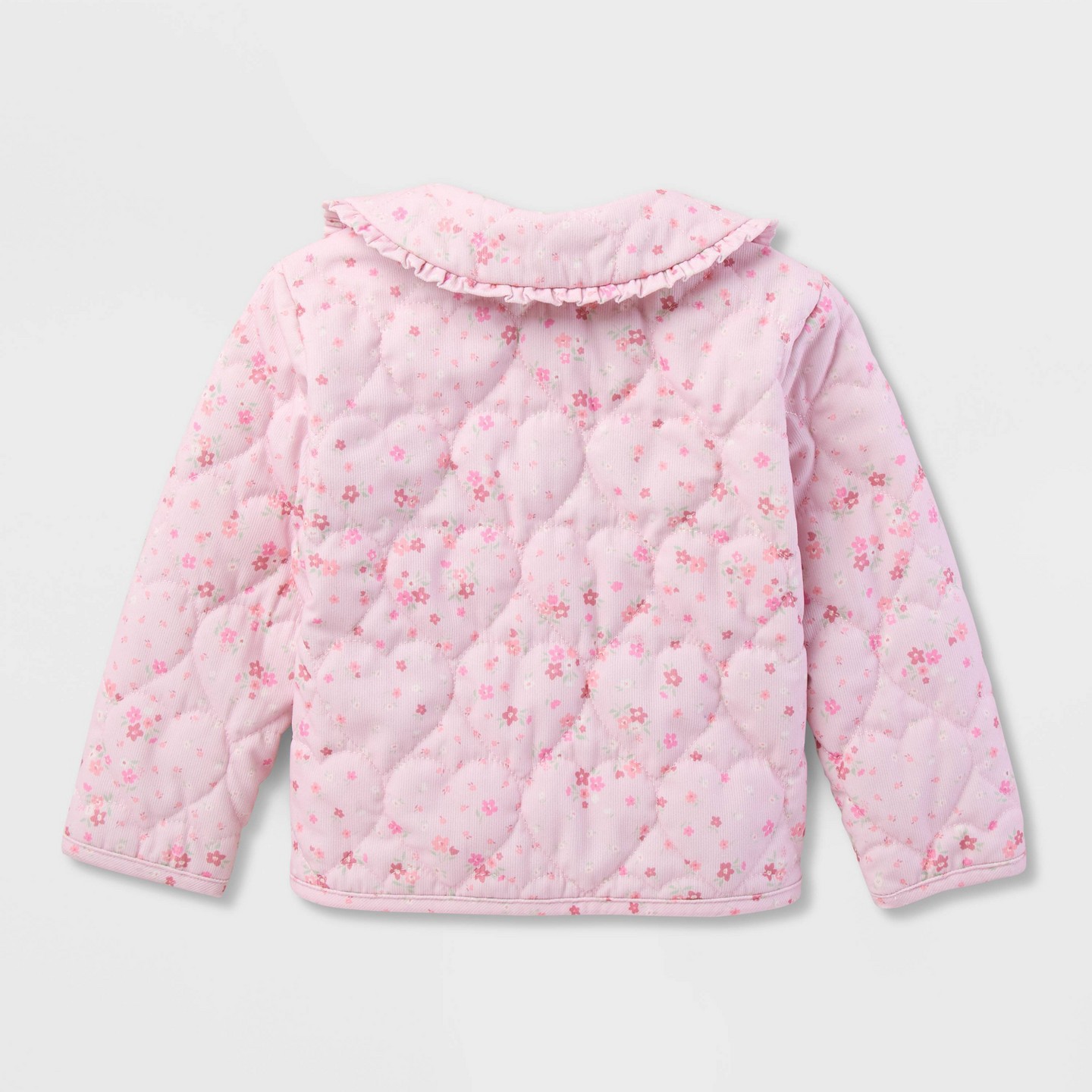 Куртка Cat & Jack Ruffle Collar Jacket для девочек-малышей, цвет: Розовый — фото 3