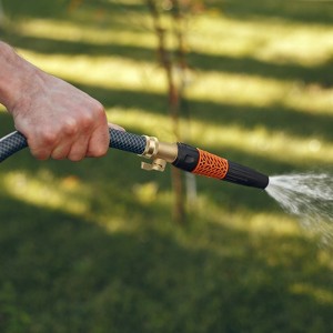 Maggift Landscape Equipment Parts and Accessories, Heavy-Duty Adjustable Twist Hose Nozzle, Versatile, Easy to Use, Gold, 1.18"*1.18"*1.77" - 1 of 4