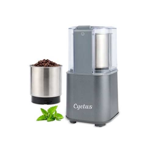 Electric Coffee Grinder - Stainless Steel Blades Grinder for Coffee Bean,  Seed ,Nut ,Spice Herb Pepper