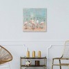 Masterpiece Art Gallery 24"x24" Flamingo Dance Wall Art - 3 of 4