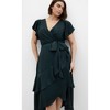 Women's Plus Size Flirty Jen Maxi Dress - green | CITY CHIC - 4 of 4