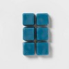 6 Cube Twilight Trail Cedarwood & Moss Melts Slate Blue - Threshold™ - image 2 of 3