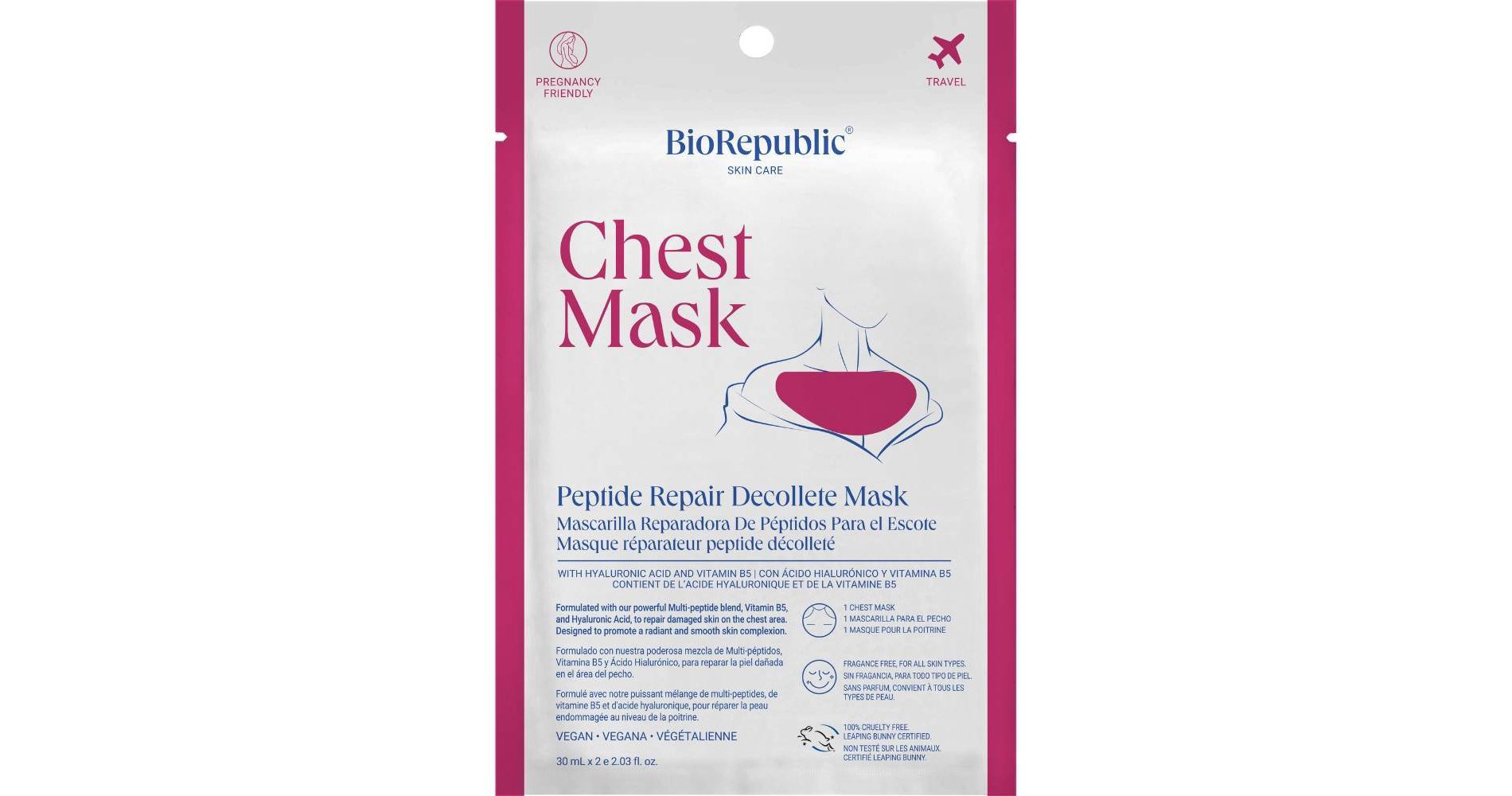 BioRepublic Peptide Repair Chest Mask