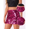 INSPIRE CHIC Women's Sparkle Bodycon Night-Out Party Glitter Mini Skirts - 2 of 4