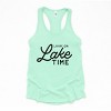 Simply Sage Market Livin' On Lake Time Racerback Tank - 2 of 4