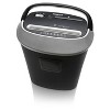 Honeywell 10/12 Sheet Cross Cut Shredder Black: Shreds CDs & Credit Cards, Automatic Start/Stop, 5.5 Volume Capacity - 2 of 4
