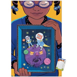 Trends International Marvel Moon Girl & Devil Dinosaur - Picture Frame Unframed Wall Poster Prints - 1 of 4