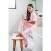 Hello Mello Women’s Beauty Sleep Satin Pajama Pants - 4 of 4