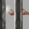 MAYEERTY Ogee Knitted Jacquard Total Blackout Curtain Panel(Only 1 Pc Panel) - 2 of 4