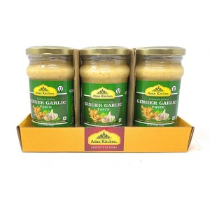 Asian Kitchen Ginger Garlic Cooking Paste - 10.58oz (300g) Pack of 6 - Rani Brand Authentic Indian Products - 1 of 4
