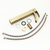 Grungis Single Hole Bathroom Sink Faucet,Single Handle Waterfall Bathroom Faucets for Home Sinks - 4 of 4