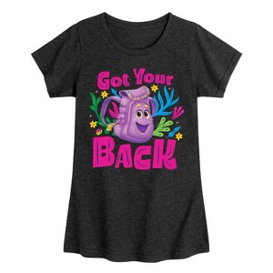 Girls' - Dora the Explorer - Got Your Back Fitted Short Sleeve Graphic T-Shirt - 1 of 4