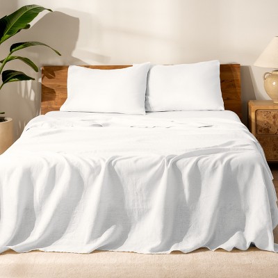 Linen Sheet Set by Bare Home