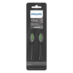 Philips One by Sonicare Replacement Electric Toothbrush Head - 2pk - 1 of 4