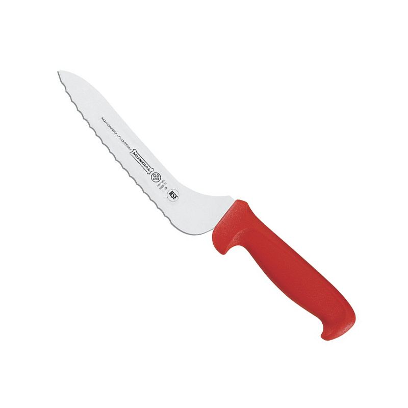Mundial R5620-7E 7-Inch Offset Serrated Edge Sandwich Knife, Red, 2 of 4