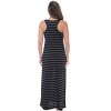 Just Love Womens Maxi Dress Knit Jersey Tank Sundress for Women - 3 of 3