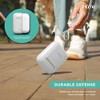 iHome AirPods Case Cover, Compatible with AirPods Generation 1 & 2, Sleek Sandspray Finish, Heavy Duty Protection, White - 3 of 4