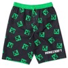 Minecraft Zombie Creeper Alex Steve Rash Guard and Swim Trunks Outfit Set Little Kid to Big Kid - 4 of 4