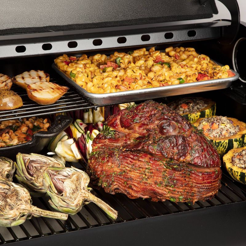Cuisinart CPG-700 Deluxe Wood Pellet Grill and Smoker, 3 of 12