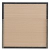 GlasFlength Decorative Wall Mirrors Contemporary Framed Mirror with Metallic Finish Simple Design for Modern Living Room, Black, 38"*1"*38" - 4 of 4