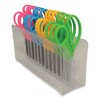Westcott For Kids Scissors, Blunt Tip, 5" Long, 1.75" Cut Length, Assorted Straight Handles, 12/Pack - 3 of 4
