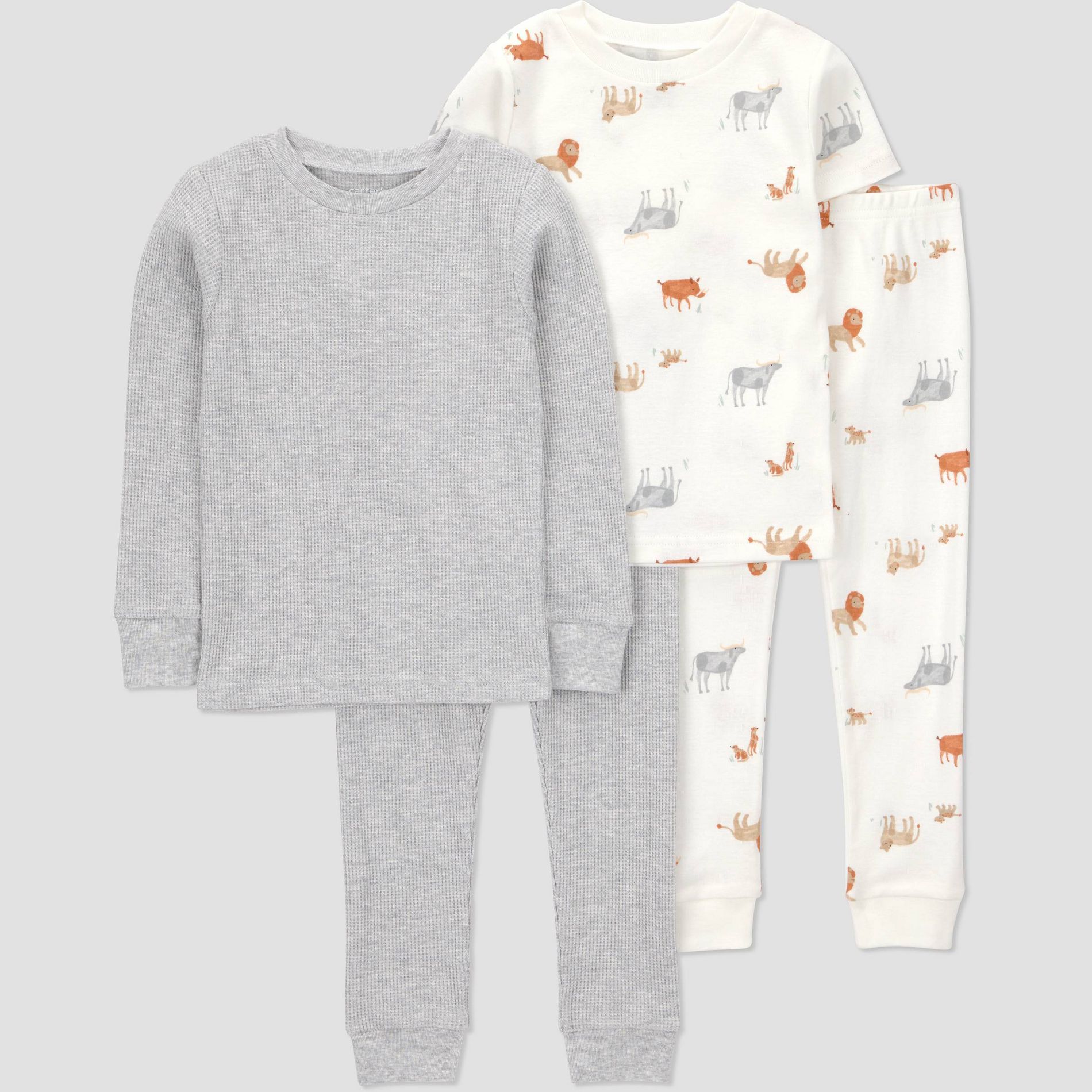 Carter's Just One You® Toddler 4pc Cotton Snug Fit Pajama Set