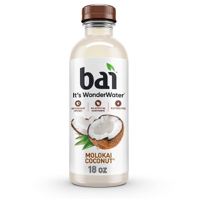 Bai Molokai Coconut Antioxidant Water - 18 Fl Oz Bottle : Target