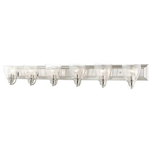 Livex Lighting Birmingham 6 - Light Vanity in  Brushed Nickel - 1 of 1