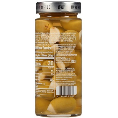 Pearls Specialties Garlic Stuffed Queen Olives - 7oz