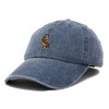 Dalix Dachshund Embroidered Cotton Dad Hat Casual Adjustable Baseball Cap for Dog Lovers Womens - 4 of 4