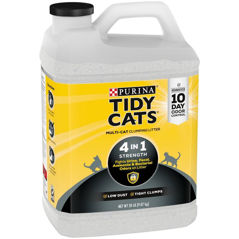 Purina Tidy Cats  4-in-1 Strength Multi-Cat Clumping Litter, 4 of 6